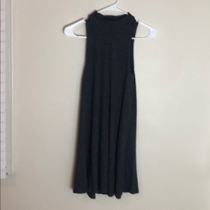 Gray mini dress